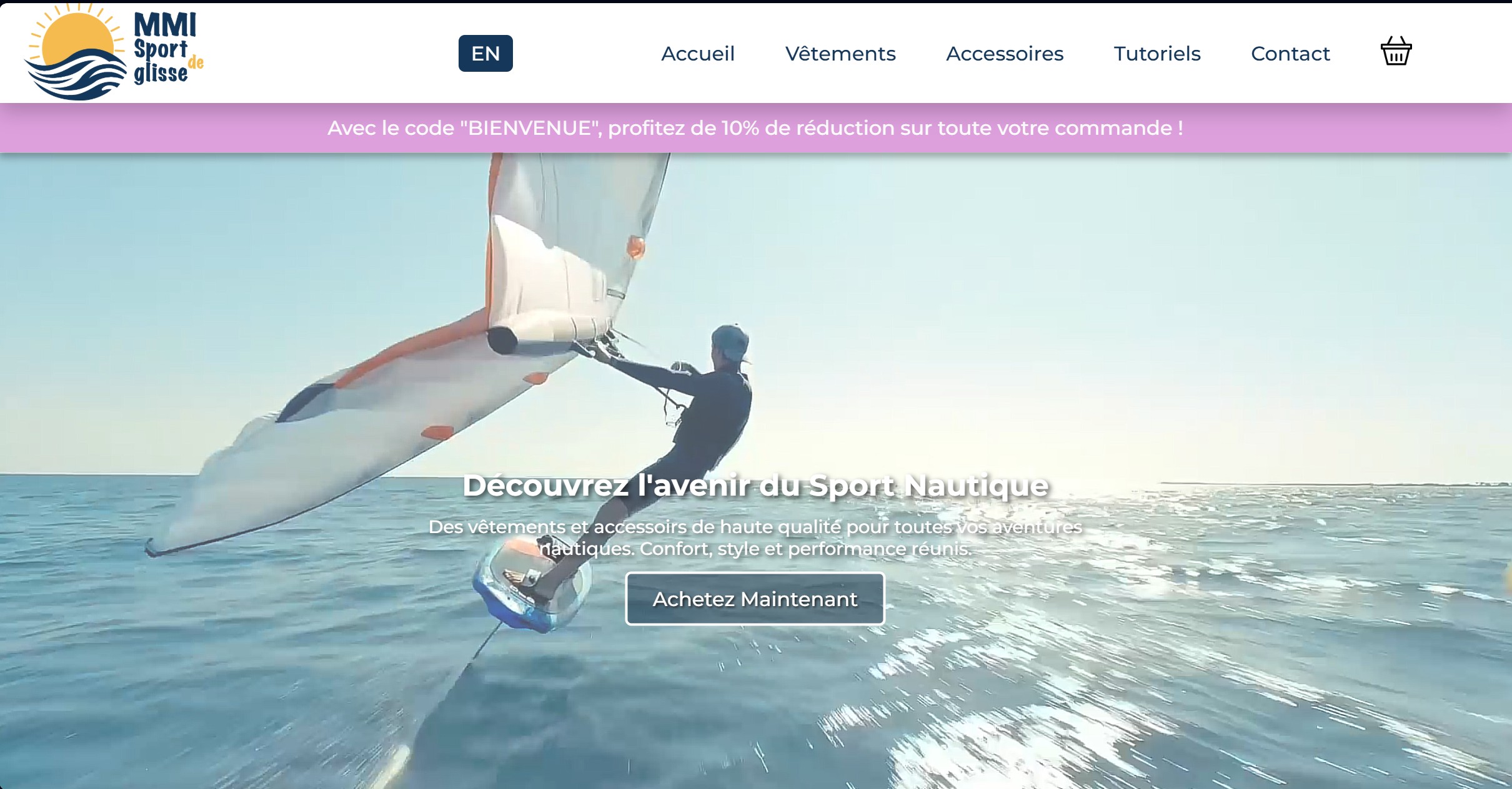 MMI SDG - Site Boutique